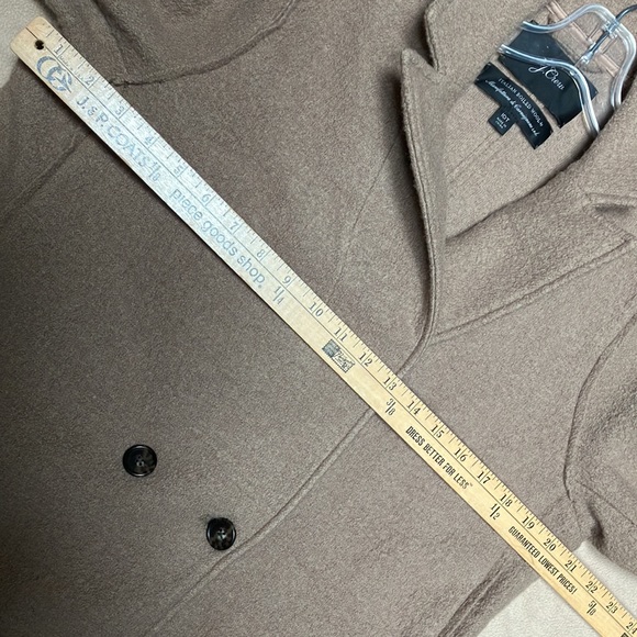 J Crew Daphne Italian Boiled Wool Coat - Picture 7 of 11